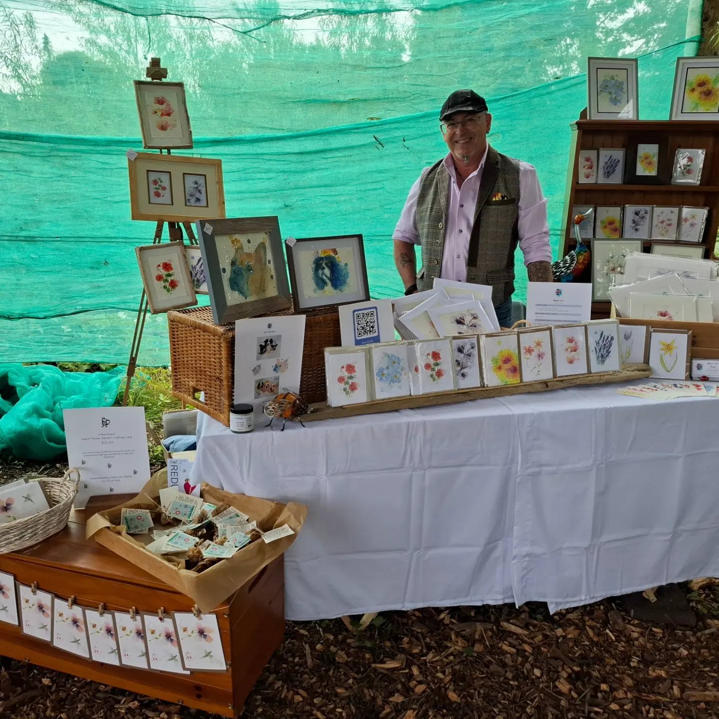 Photograph of Artist Market Stall